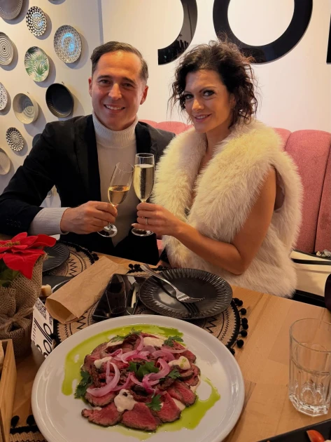 Dinu Maxer și Magdalena Chihaia, un an de la nuntă: escapadă la cabană „în mijlocul pădurii” și mesajul actriței