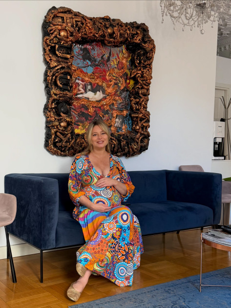 Laura Cosoi, cu puțin timp înainte să nască: „Am energie de maraton” și „am întors toată casa cu fundul în sus”