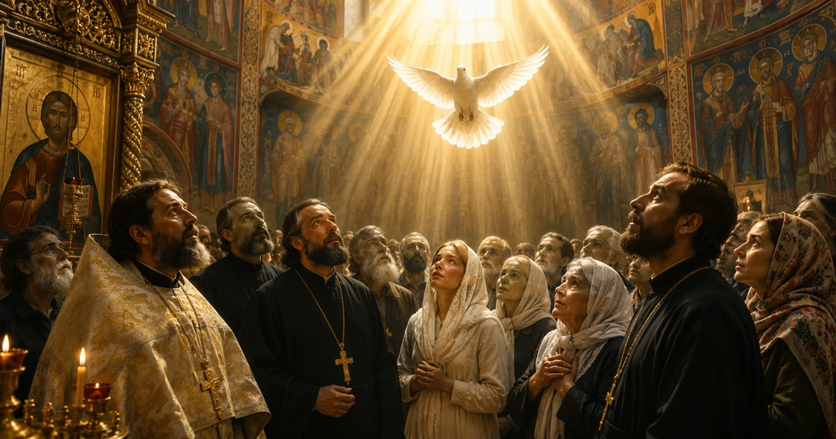 Ce nume își serbează onomastica de Rusalii: prenumele asociate cu Pogorârea Sfântului Duh