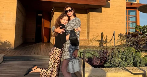 Irina Columbeanu, alături de Monica Gabor în Malibu și New York: „Acest oraș este mai bun cu mama mea în el”