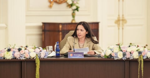 Mirabela Grădinaru, alături de Nicușor Dan la Summitul NATO de la Ankara: costumul bej care i-a definit apariția