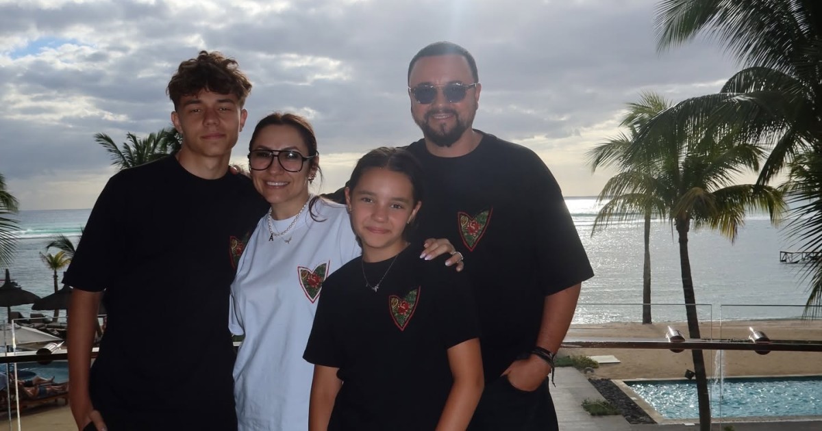 Andra și Cătălin Măruță, primele imagini din vacanța în Mauritius: resortul de lux ales pentru Eva și David