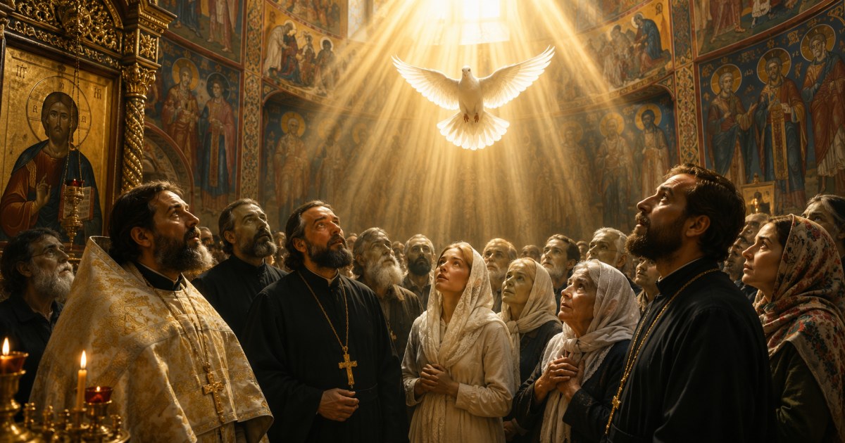 Ce nume își serbează onomastica de Rusalii: prenumele asociate cu Pogorârea Sfântului Duh
