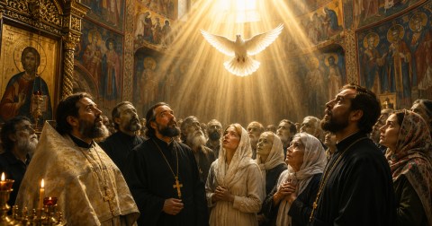 Ce nume își serbează onomastica de Rusalii: prenumele asociate cu Pogorârea Sfântului Duh