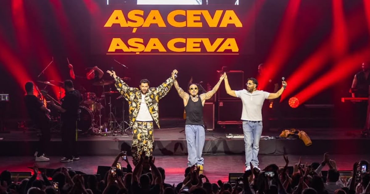 Smiley, Alex Velea și Connect-R au lansat live, la Sala Palatului, albumul „Anii în care nu dormim”, în fața a 4.000 de oameni