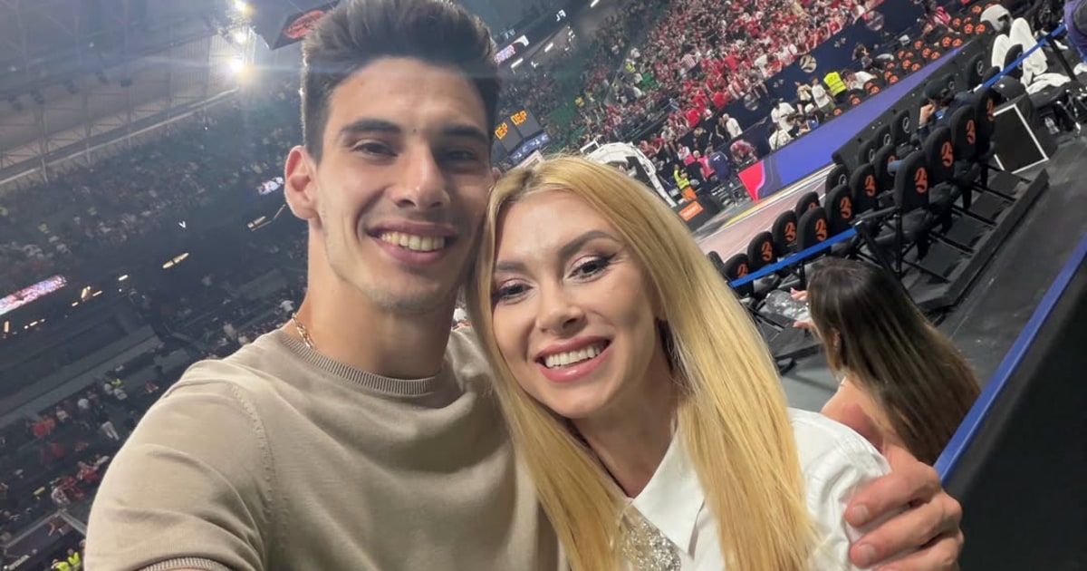 Andreea Bălan, lună de miere altfel în Grecia: seara care a dus-o cu Victor Cornea la EuroLeague Final Four, la Atena