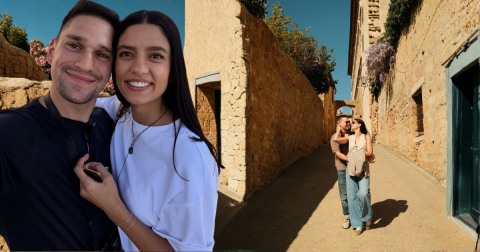 Oana Moșneagu și Vlad Gherman, escapadă în Toscana: „Soțul e fotograf”, spune actrița în imaginile din vacanță