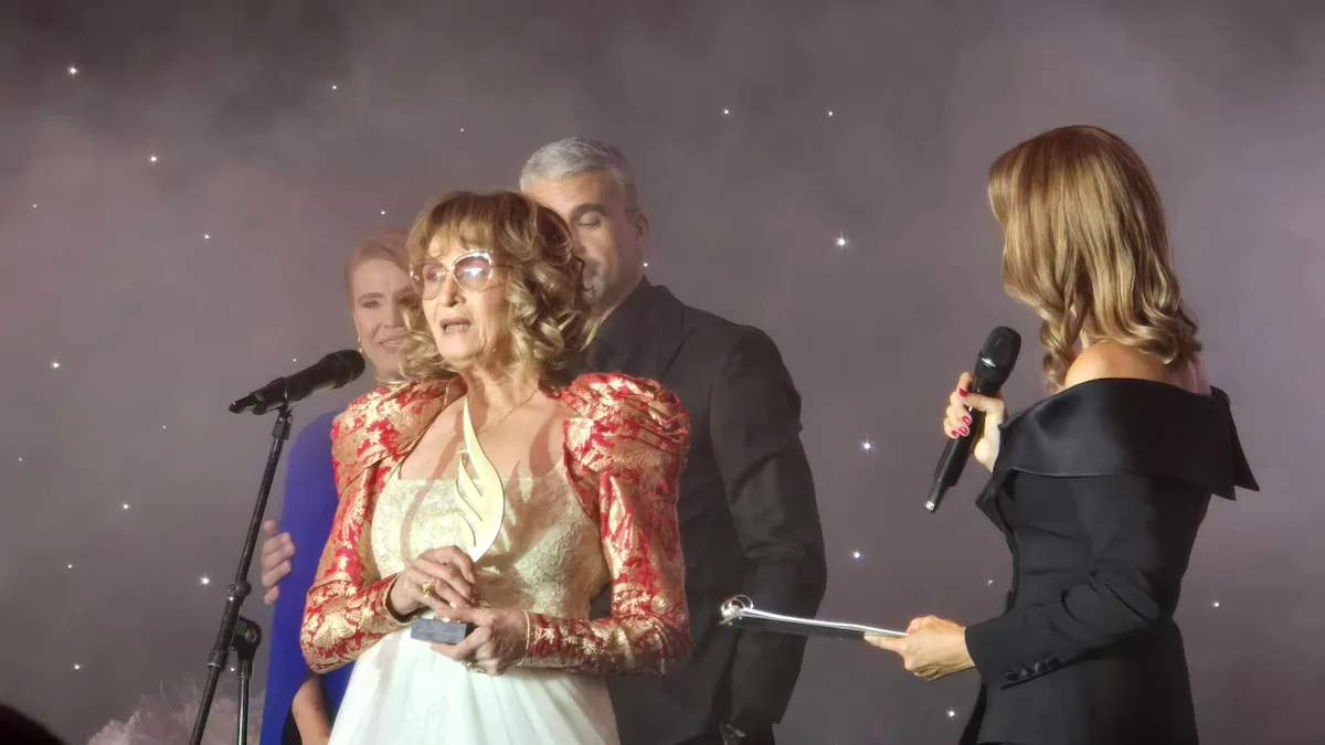 Angela Similea, omagiată la gala Andreei Marin: „Sunt șapte ani de când m-am retras”