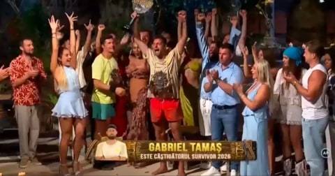 Finala „Survivor România 2026” pe Antena 1: Gabi Tamaș a câștigat trofeul și 100.000 de euro. Cifrele de audiență