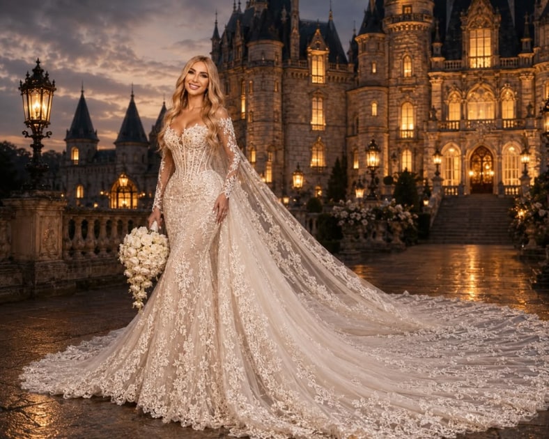 Anamaria Prodan, în rochie de mireasă într-o imagine creată cu AI: comentariile au dus din nou la întrebarea „se mărită?”