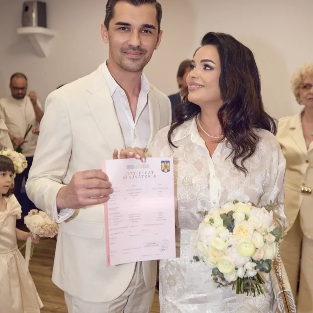 Deea Maxer, mesaj după cununia civilă cu Constantin Cataramă: „M-am simţit 100% eu, fără niciun filtru”