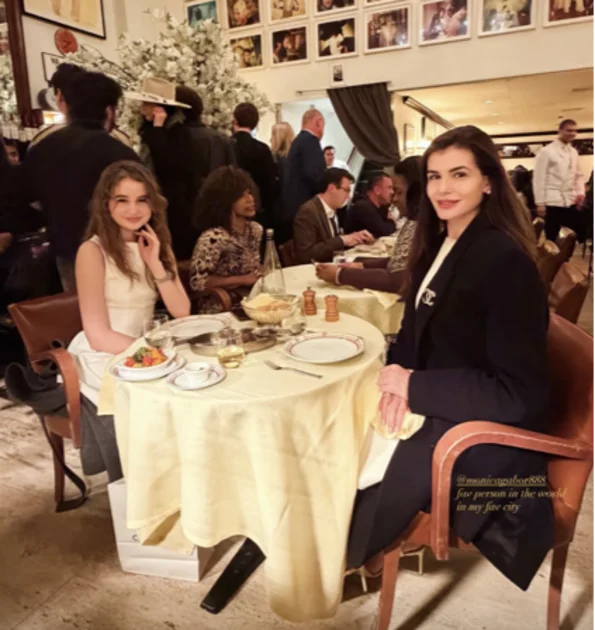 Monica Gabor, cină cu Irina Columbeanu la New York: imaginile care au atras atenția prin asemănarea lor